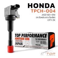 Ignition Coil HONDA JAZZ GD IDSI/CITY ZX/L15A Rear Long Exhaust-TPCH-004-TOP- Spark Plug
