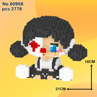 Cartoon Joker Series ชิ้นส่วนโมเดล DIY ชิ้นส่วนเล็ก ของเล่นเสริมศักยภาพ ของตกแต่ง ของขวัญ งานฝีมือ ช