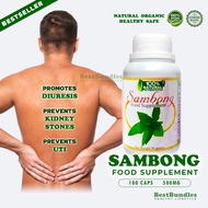 Sambong Capsule Herbal 500mg 100s Food Supplement All Natural Organic Extract from Plant Antioxidant