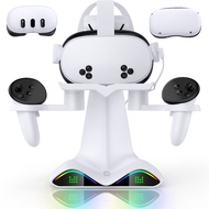 Used for Meta Quest 2/Meta Quest 3/Meta Quest 3S VR Charging Stand, Can Be Charged at the Same Time 