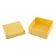 กล่องกันน้ำ SOKAWA 4x4 นิ้ว สีเหลือง (1115049)