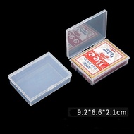 Poker Cards Plastic Storage Box (Poker Cards not included)