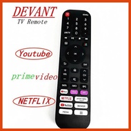 ☈ △ New Devant Smart TV remote 32STV103 50QUHV04 55UHD202 43stv103 65QUHV04 55quhv04  Devant TV Rem