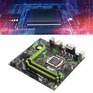 henlai-my ATX Desktop Motherboard with S ATA M.2 VGA HD Output 6Gbps  Supports LGA1155 Socket Multi 