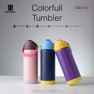 BenBen Co Lego Colorful Tumbler 540 ML Stainless Steel Water Bottle Heat & Cold Resistant Drinking B