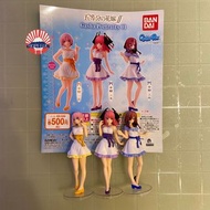 五等分的花嫁 中野一花 中野二乃 中野三玖 Gasha Portraits 01 扭蛋 1set$135(3種)散1花$50 二/三$60