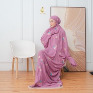 NAFHA - Mukena Terusan Nafha Dewasa Bordir Starla