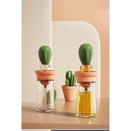 [AA-168] OIL BOTTLE WITH SILICONE BRUSH FOR BBQ BRUSH
