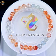 Collection Ceiling Grade Golden Strawberry Beryl Sunstone Arusha Bracelet