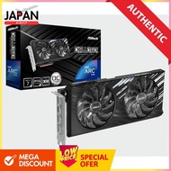 ASRock Intel Arc A750 graphics with 8GB memory Semi-fanless specification Front fan cover design wit