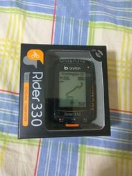 Bryton Rider 330 GPS Cycling Computer 中文無線GPS單車碼錶(含 底座)~~~送機身保護套連膜