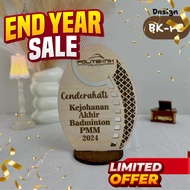 MURAH Hadiah Cenderahati/Plaque Award /FREE BOX /TROFI KAYU MURAH CUSTOM DESIGN SHIP OUT 1-3 DAYS