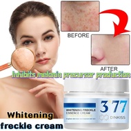 SKYNFUTURE377Skin Whitening and Spots Lightening CreamDinKiss 377 Whitening and Freckle Removing Essence Cream Professional Whitening Inhibits Melanin Growth and Brightens Skin Color