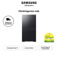 [Climate Voucher Eligible] Samsung RF59C7664B1/SS FDR All-Around Cooling Refrigerator, 648L, Black D