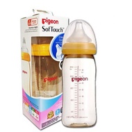 PIGEON Softouch Wide-Neck Nursing Bottle - PPSU (240ml/8oz)