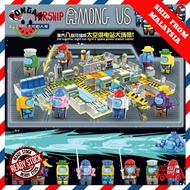 HOT ITEM1pcs Sembo Among Us Lego  Toys Among Us Figure Minifigure Building Blocks Puzzle Model Maina