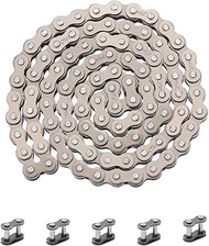 KAMIER #25 Roller Chain 96 Links with 5pcs Master Links Heavy Duty for Razor E300 E325 E300S Kids El