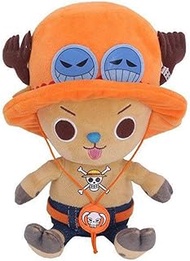 SAKAMI - One Piece - Chopper X Ace - Plush Figure/Toy - 20 cm - Original & Licensed