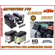 KTM ADVENTURE 390 FULL ALUMINIUM SIDE BOX HIGH QUALITY WATER PROOF 30LITER 35 LITER 36LITER 38LITER