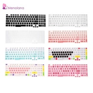 [Menolana] Keyboard Cover Silicone Thin Waterproof Universal for ASUS Fa706Iu Notebook