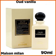 Maison Milan Oud Vanilla EDP 90 ml Perfume Perfume Vanilla Perfume Oud Perfume Unisex Perfume