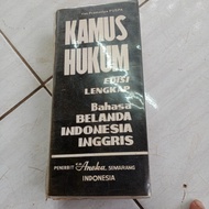KAMUS HUKUM BAHASA BELANDA INDONESIA INGGRIS-A2