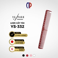 YS-332 women's hair cutting comb made of high quality Ultem plastic, heat resistant to 220 degrees -