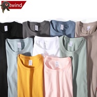 RL Summer Cotton T-shirt Loose Casual Round Neck T-shirt Soft Comfortable Breathable Short Sleeve To