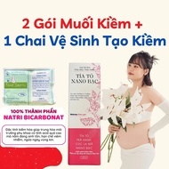 Alkaline salt + alkaline ddvs