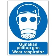PROGUARD | MS 1688/MS 2688/MS 1688L/MS 2688L - SAFETY SIGNAGE GUNAKAN PELITUP GAS WEAR RESPIRATOR