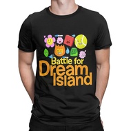 Animation BFDI Battle for Dream T-Shirt Men O-neck Short Sleeve Clothing  100% Cotton Top Tee