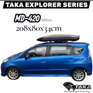 Taka Roofbox (XL)  MD-420 420liter Super Slim  Roof box Roof Storage Roof rack