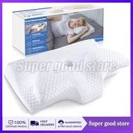 Cervical Pillow Memory Foam Neck Pillows - Contour Side sleeper Pillow for Neck Pain Neck Support