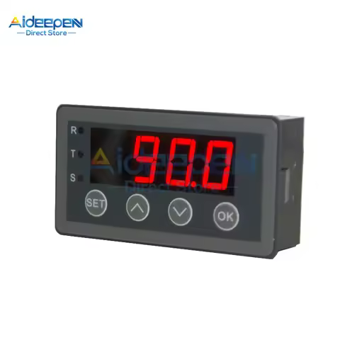 LED Digital Display Meter 0-10V 0-20mA 2-10V 4-20mA Analog Input Display Table Digital Display Head 