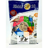 Emas 10 Clean Seeds 1kg Mixed Millet 3320 Bird Food Sambau Makanan Burung XHF