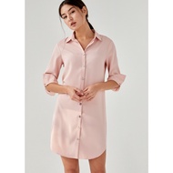 Galen cuffed shirt dress