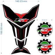 For MV Agusta 750 800 1000 F4 F3 RR Motorcycle Decal Fish Bone 3D Stickers Protection Gas Fuel Tank 