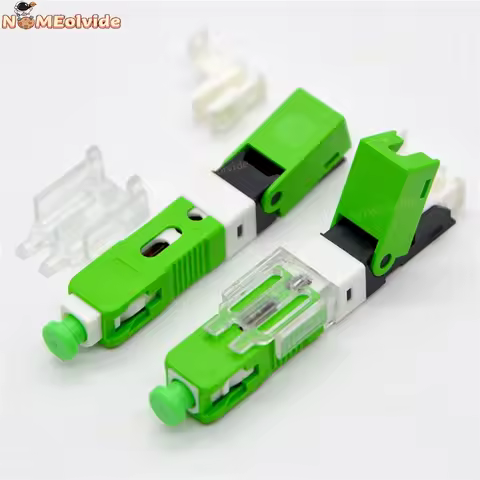 ESC250D Field Mountable Optical Fiber Quick Connector FTTH SC APC Fast Connector Single Mode Low Ins