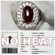 UNHEATED RED RUBY - Ada Natural Blue Safir Srilanka Star Birma Burma
