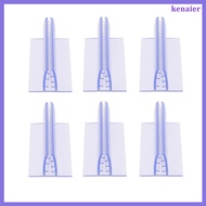 🏠 6pcs PVC Clear Stand Tag Information Sign Holder Office Sign Holder