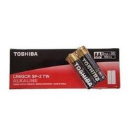 全館免運費【電池天地】TOSHIBA東芝鹼性電池 AA 3號 一盒40顆 LR6GCR