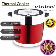 (ViGiCO) Germany Non-Electric Thermal CookerThermal Cooker, Thermal Pot Heat & Cool Temperatures Sav