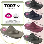 🔥 RAYA 2025🔥Amigo Women Anti Slip Sandal Sandal Wanita Getah Amigo MJ7007