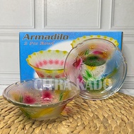 GLASS COWBOYS ARMADILO 5 INCH COWBOYS COUPLE GIFTS 2 PCS/