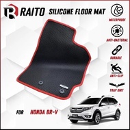 Honda BR-V / BRV 2017 - Present Car Floor Mat Carpet Customised Car Mat Kereta Carpet