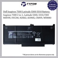 Dell (Inspiron 7300)/(Latitude 5300/5310/7300/7400) Compatible Laptop Battery MXV9V