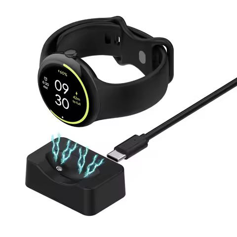 Type C Magnetic Smartwatch Wireless Charging Charger Dock Base Plug Adapter For Google Pixel Watch 4