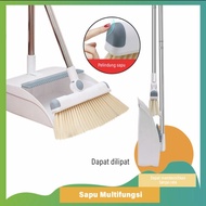 D63 Broom Set Floor Broom + Dustpan Foldable Dustpan Premium x