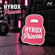 Hymerch Patch HYROX Rubber Velcro Premium Hyrox Princess