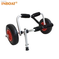 Foldable Boat Kayak Carrier Canoe Dolly Tote Trolley Transport Trailer Cart Removable Wheels